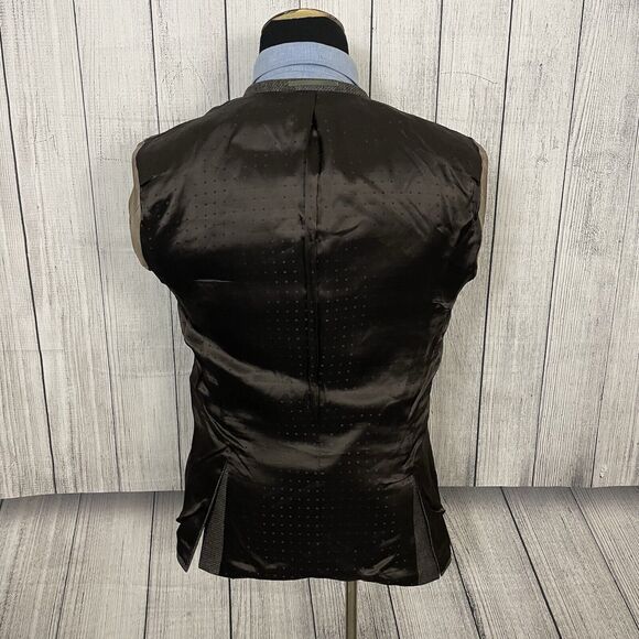 Hugo Boss 40S Dark Brown Wool / Silk / Cashmere 3-Button Dual-Vent Sports Coat - Picture 11 of 11